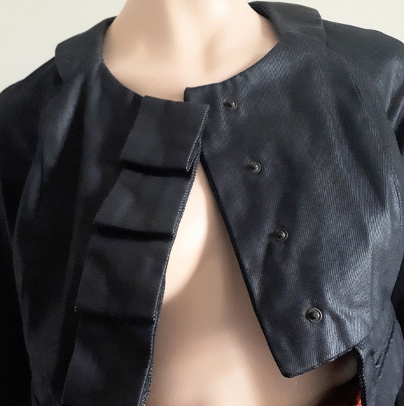 Designers Remix | Cropped Denim Jacket - Picture 6 of 15
